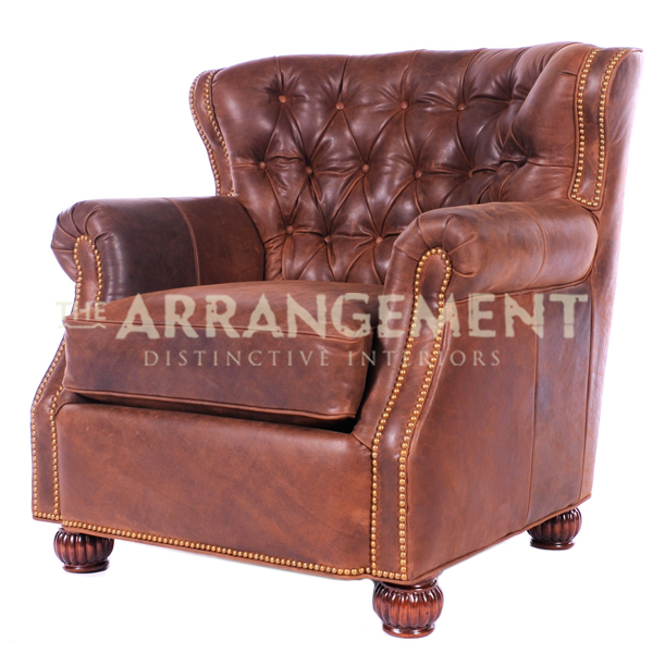 Durango Leather Chair Rustic Western Furniture Store