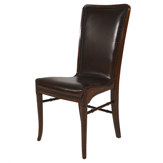 Sling Leather Dining Chair