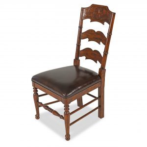 Carved Star Dining Chair
