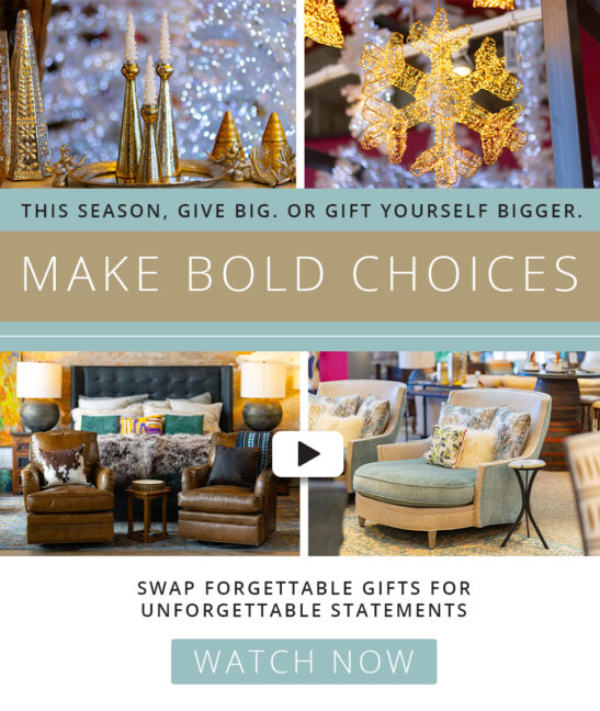 Skip the ordinary gifts—get something unforgettable. Whether you’re gifting them or yourself, see why bold choices reign this season.