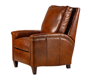 Brown Davidson 3-Way Lounger 16.5" Wall Clearance