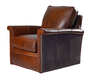 Mallory Swivel Chair 37.5" Deep Plaza Midwood