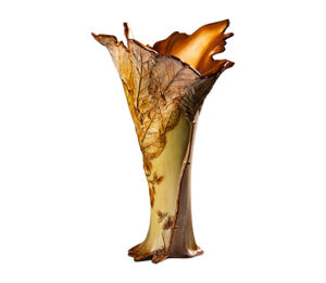 Leaf Bowl Sculpture - Large Soltice Finish - 22 B 31
