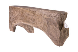 Colossal Bridge Console Table Gray Stone -