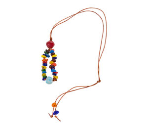 African Glass Bead Necklace