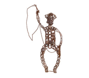Ranchero Sculpture With Clear Cote Finish -