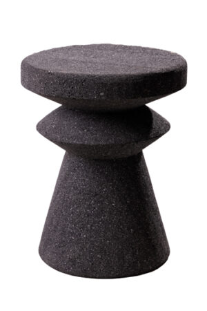 Muela Stool Lava Rock