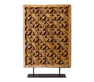 Mold Panel on Stand Early 20th Century India