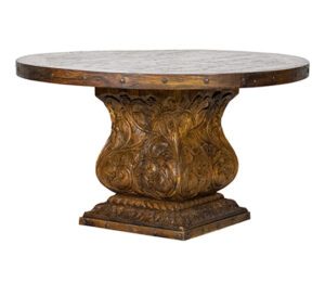 Sacred Heart Dining Table 54" Round Standard Finish
