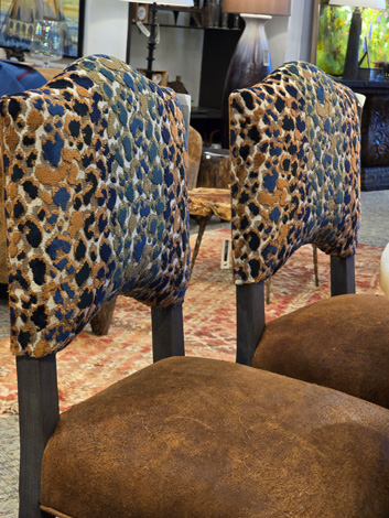Wild Meets Well-Lived Dining Chairs