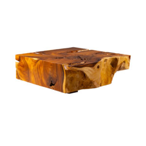 Low Freeform Coffee Table Natural Finish