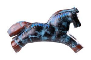 Estirado Blue Horse