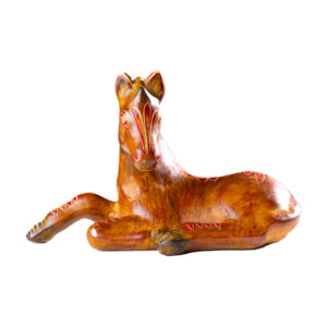 Laying Horse Terracotta