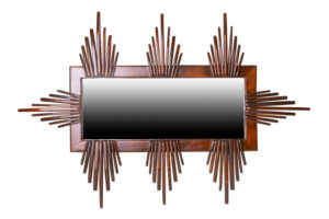 Rectangular African Mirror