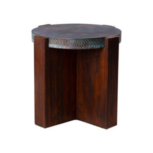 Azul River Copper Accent Table