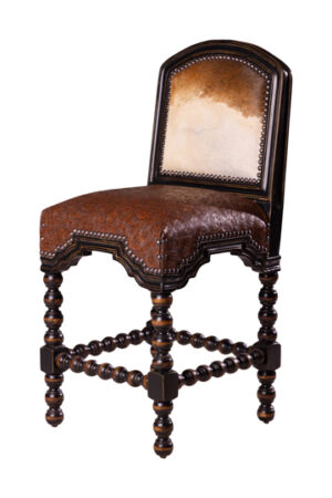 Speckled HOH Counter Stool Black Distressed