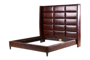 Walnut Monte Cristo King Bed