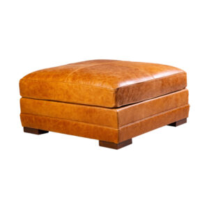 Warm Brown Canyon Ottoman