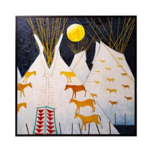 Starry Night Teepee Artwork