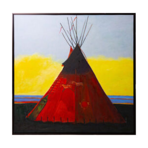 Red Teepee Artwork 2