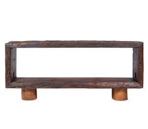 Black Bart Open Console with Copper Legs