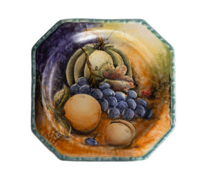 #28 Octogonal Fruit Plate