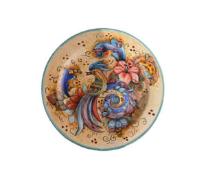 #9 Flores Pajaro Plate