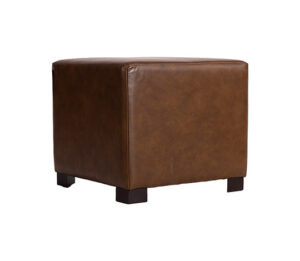 Brown Cube Ottoman