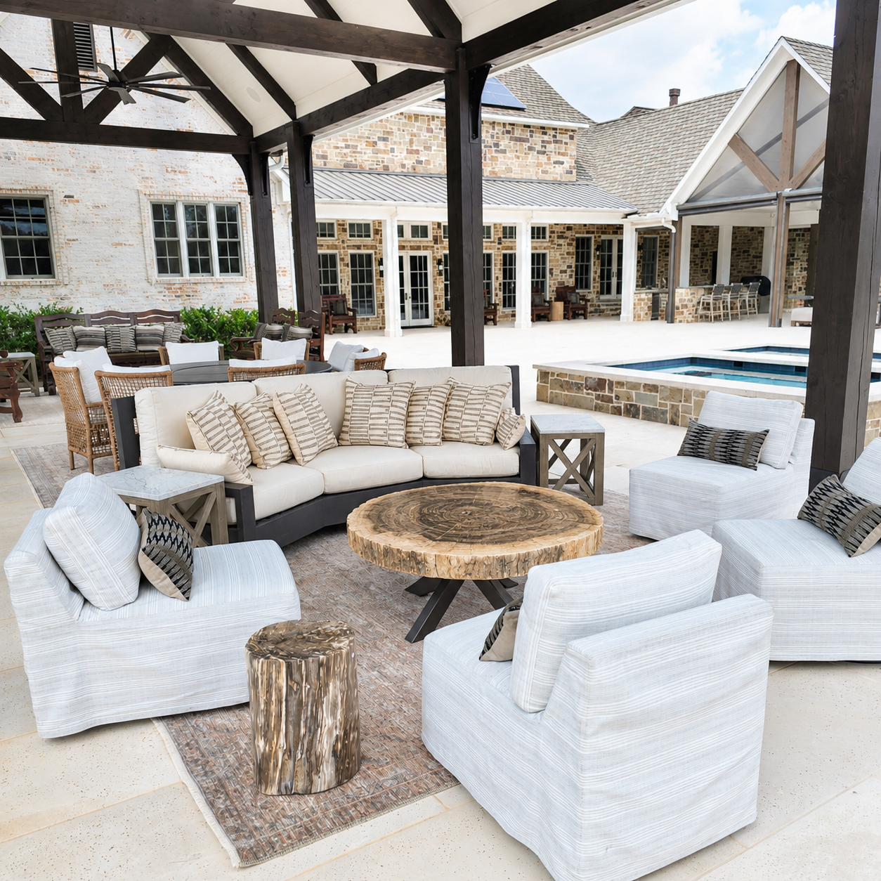Western luxury interior space