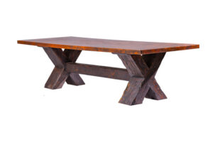 Rectangular Copper Dining Table