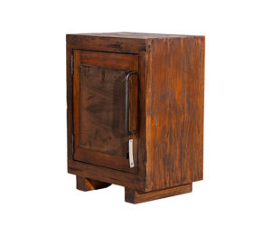Black Bart Left Facing Nightstand