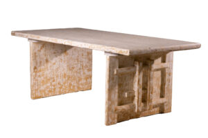 Salvaged Door Dining Table