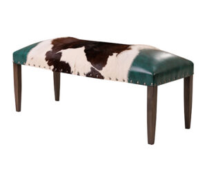 Deep Turquoise Bench