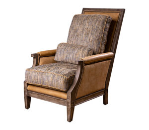 Buckaroo Wood Trimmed Chair