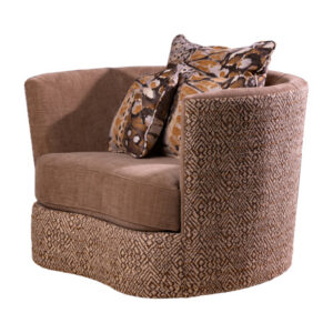 Jacquard Swivel Chair