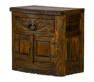 Round Nose Bedside Chest